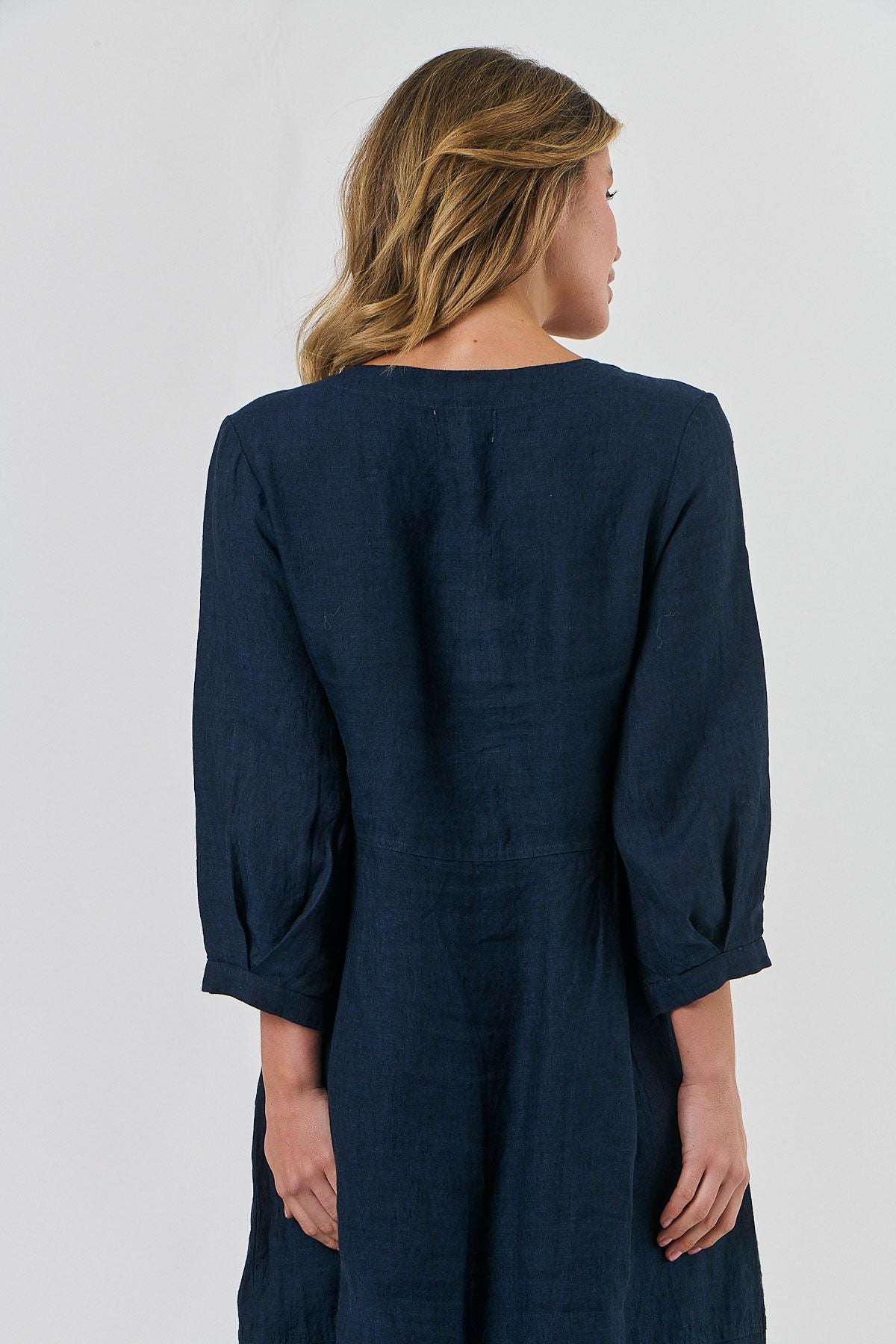 Linen Dress Midnight