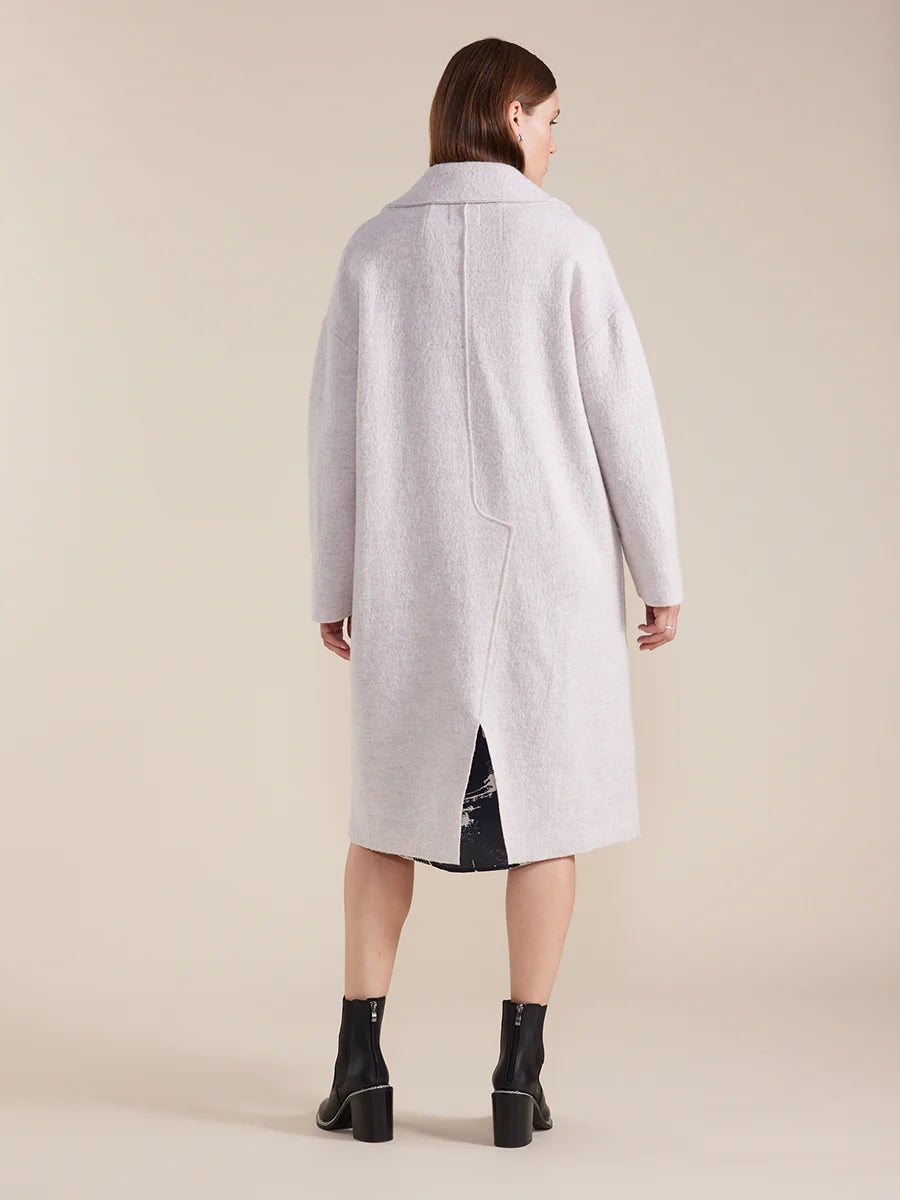 L/S BOILED WOOL COAT