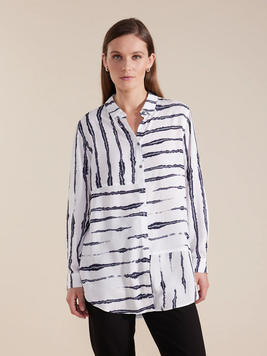 Marco Polo Long Sleeve Shirt Shadow Stripe