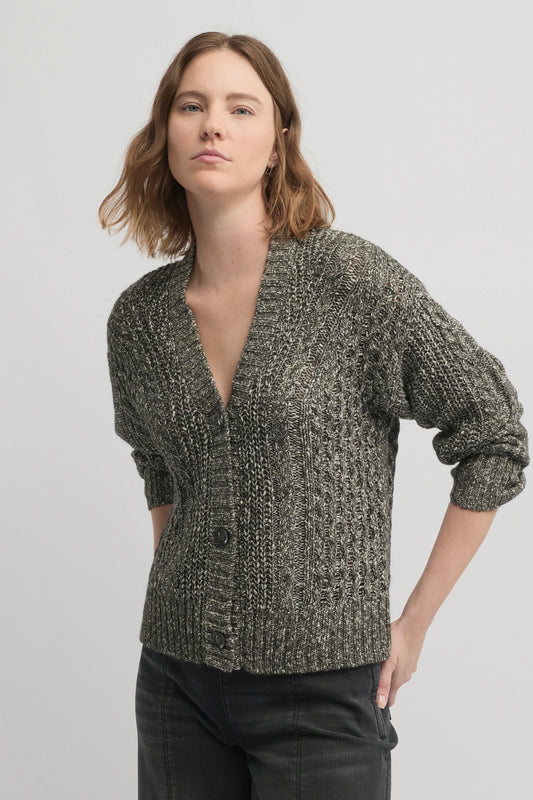 Chateau Cardi Slate Marle