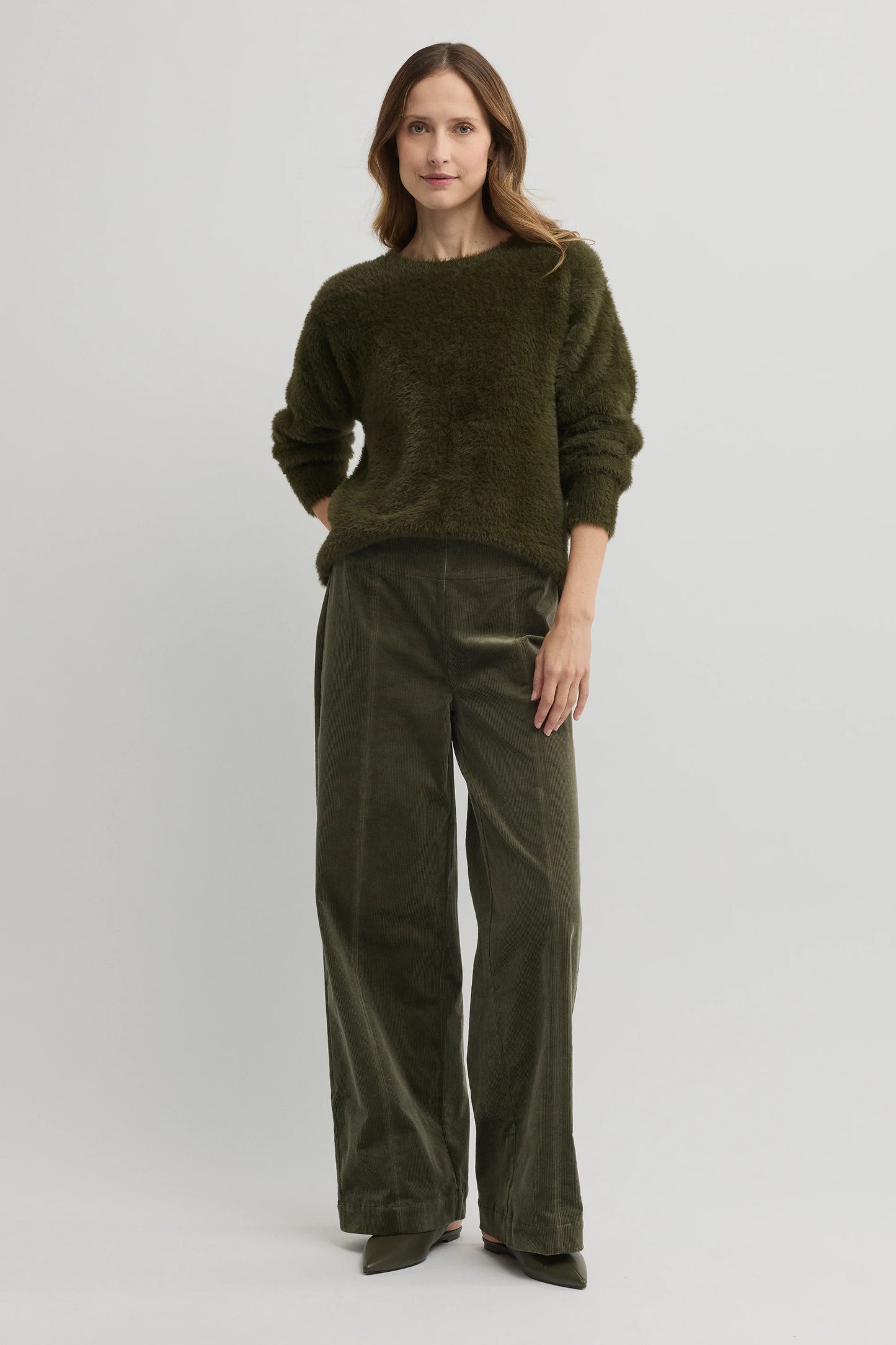 Hearth Knit Jumper Loden