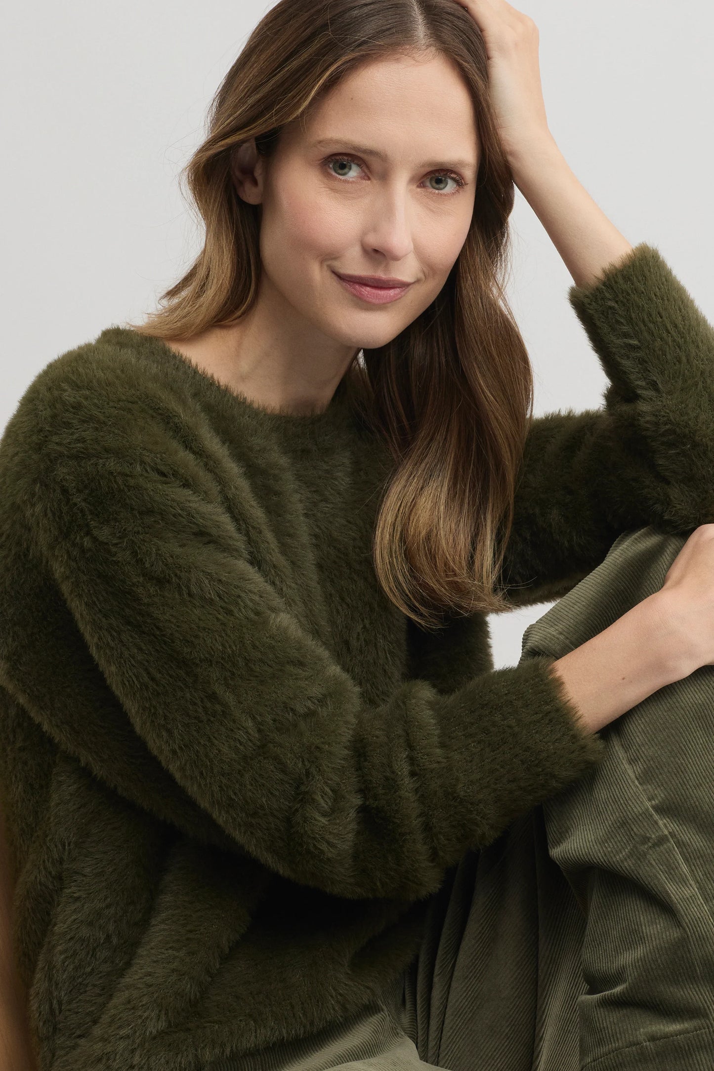 Hearth Knit Jumper Loden