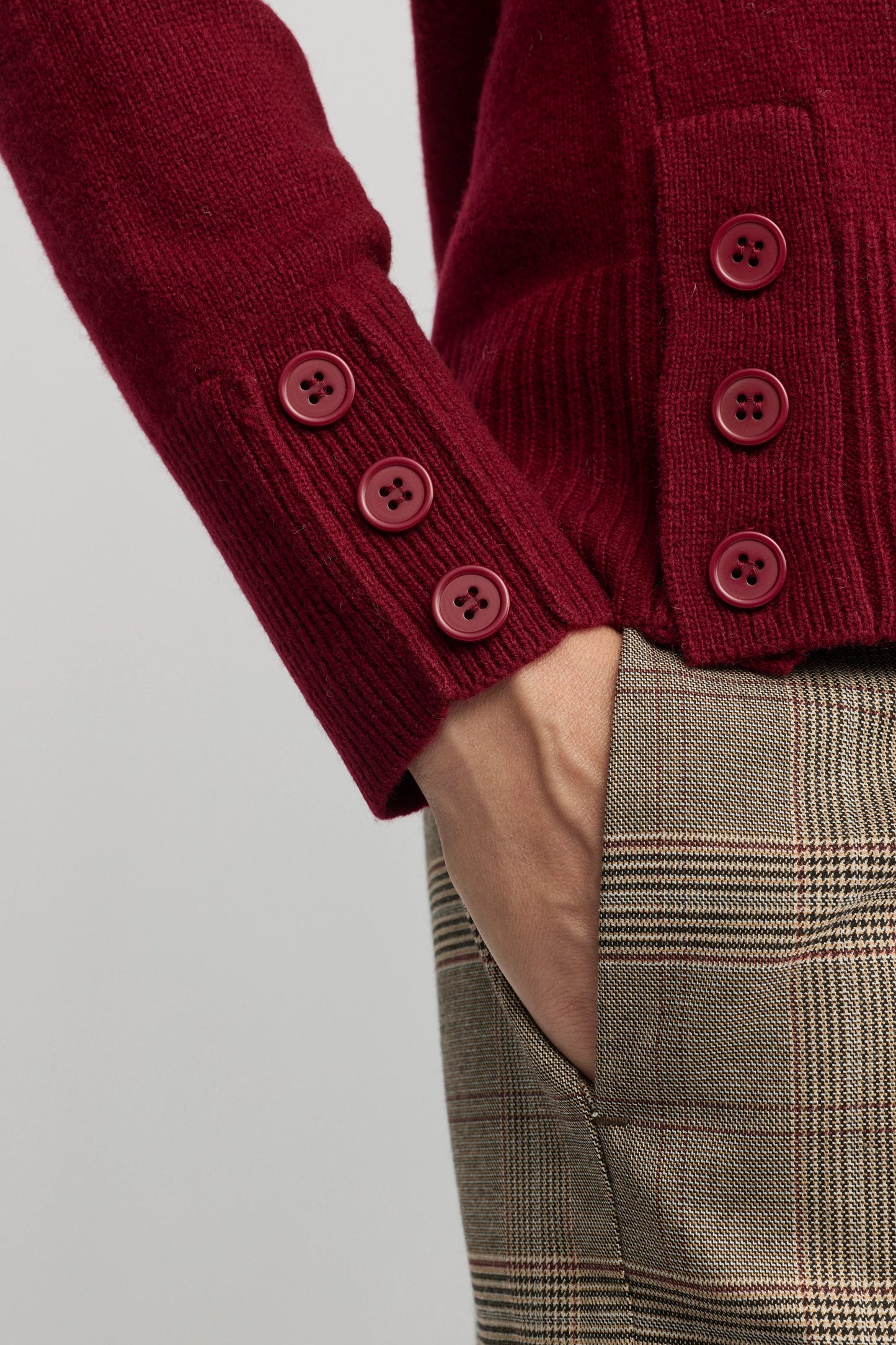 Shaft Knit Cherry