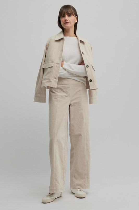 WOODS WIDE LEG PANT Loden