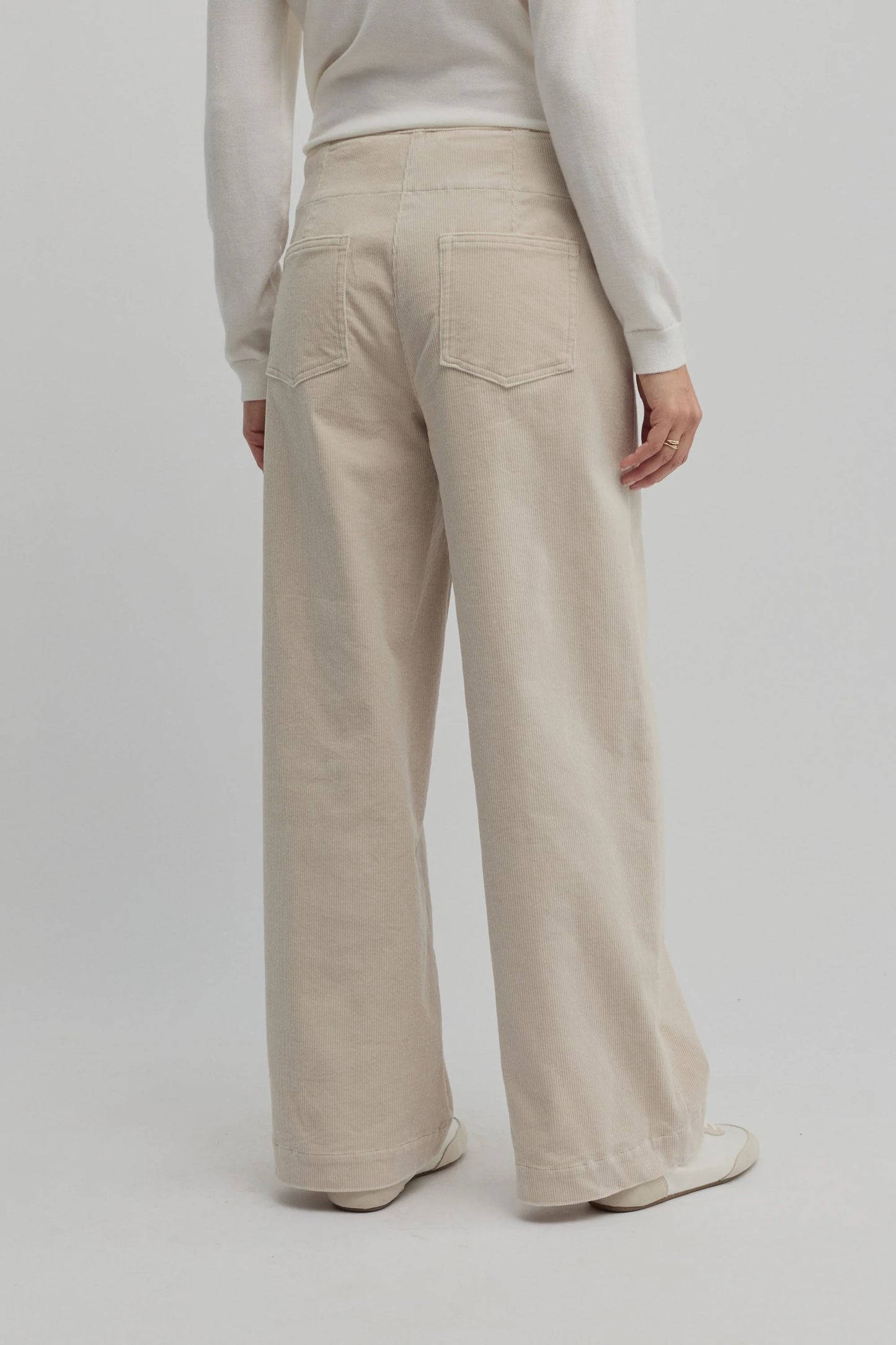 WOODS WIDE LEG PANT Loden