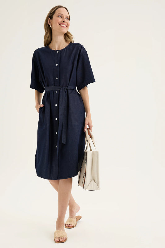 Vernal Denim Dress