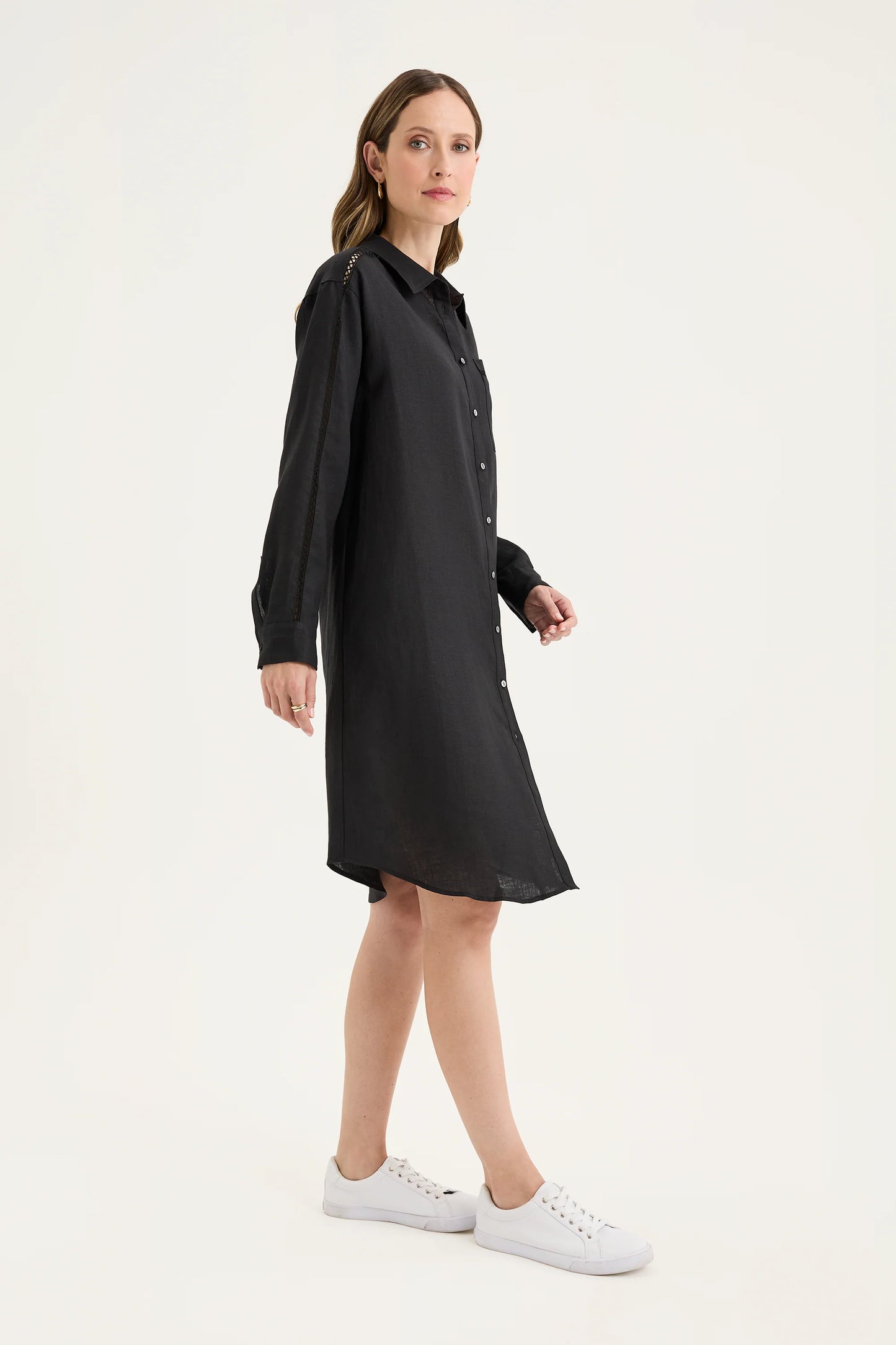 TIRARI DRESS Black