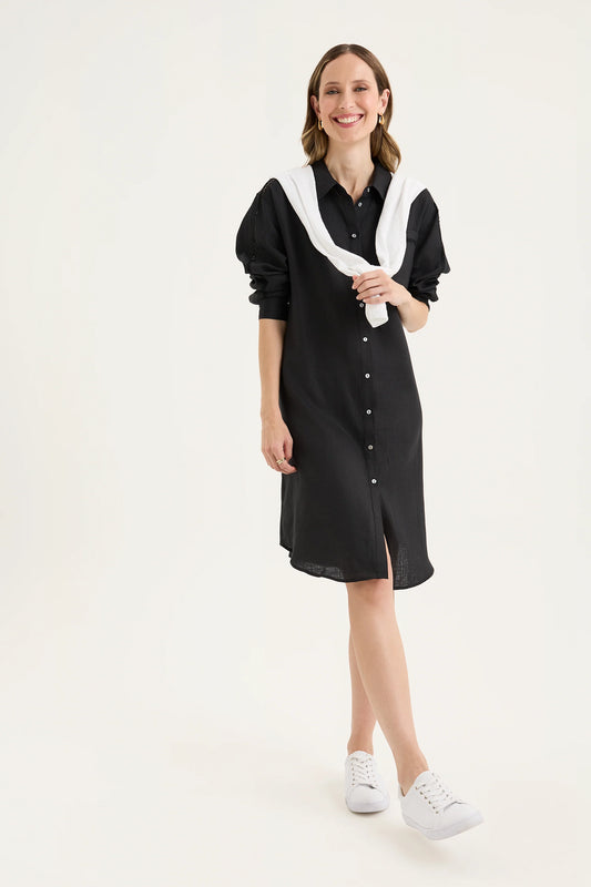 TIRARI DRESS Black