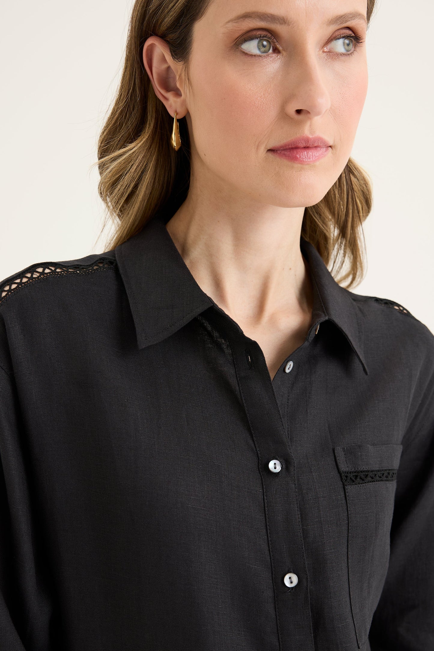 TIRARI DRESS Black