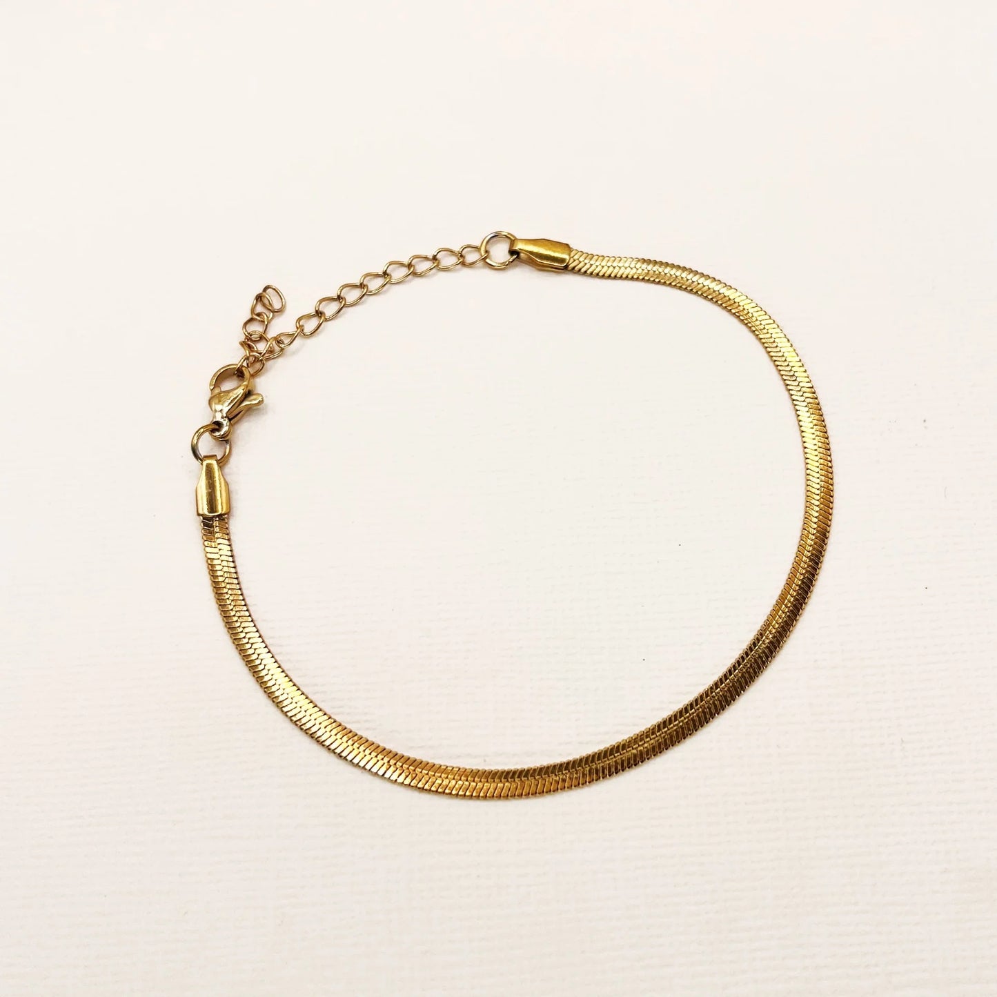 Herringbone Bracelet Gold