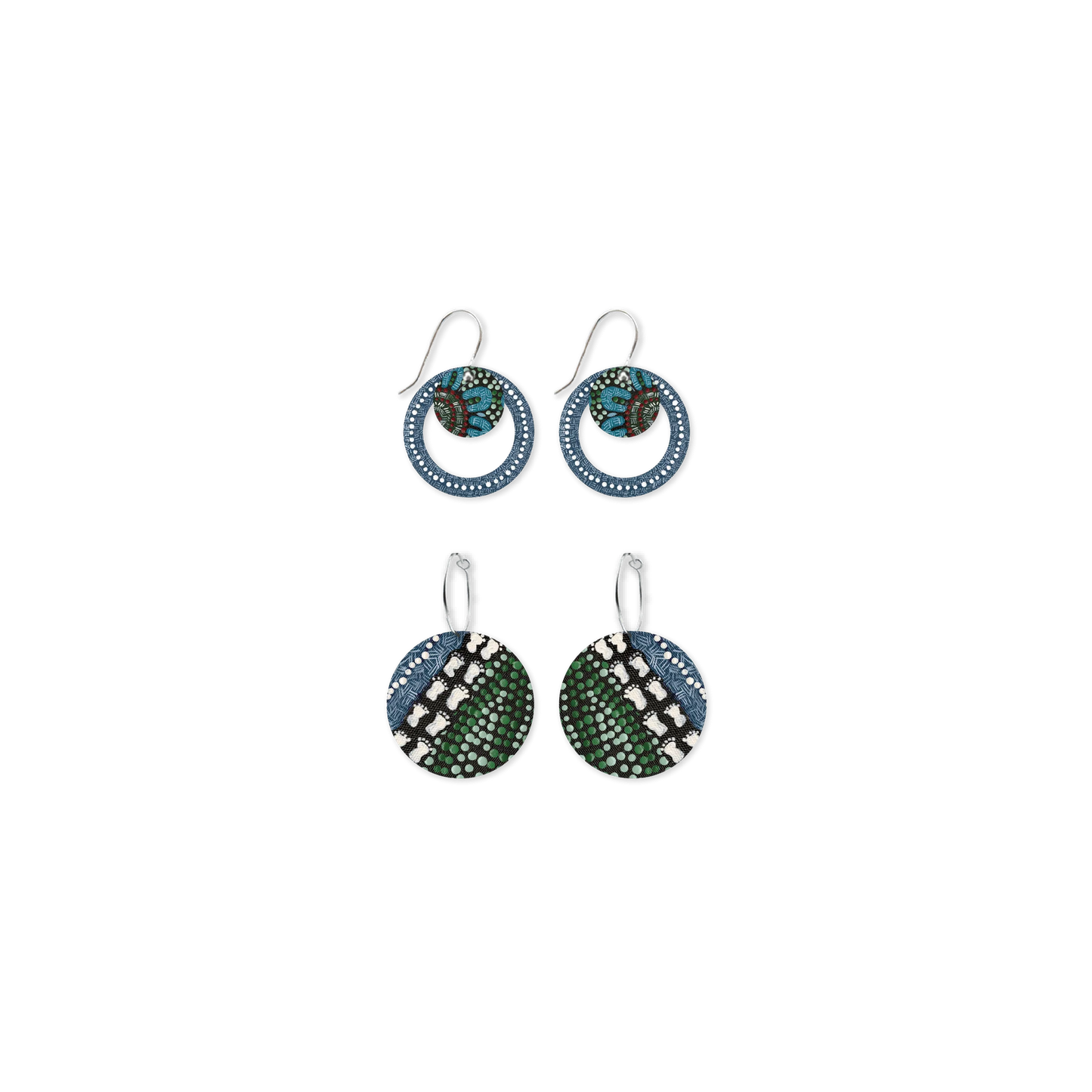 Jellurgal Songlines Circle Mixer Pack Earring