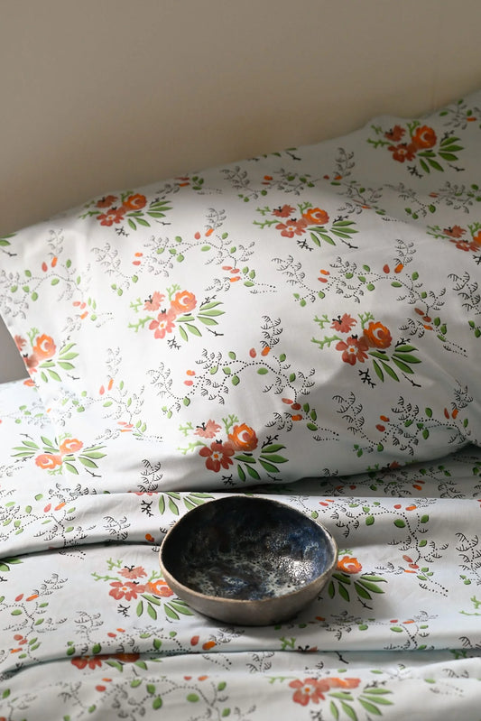 Clementine Pillowcase Set Organic Cotton