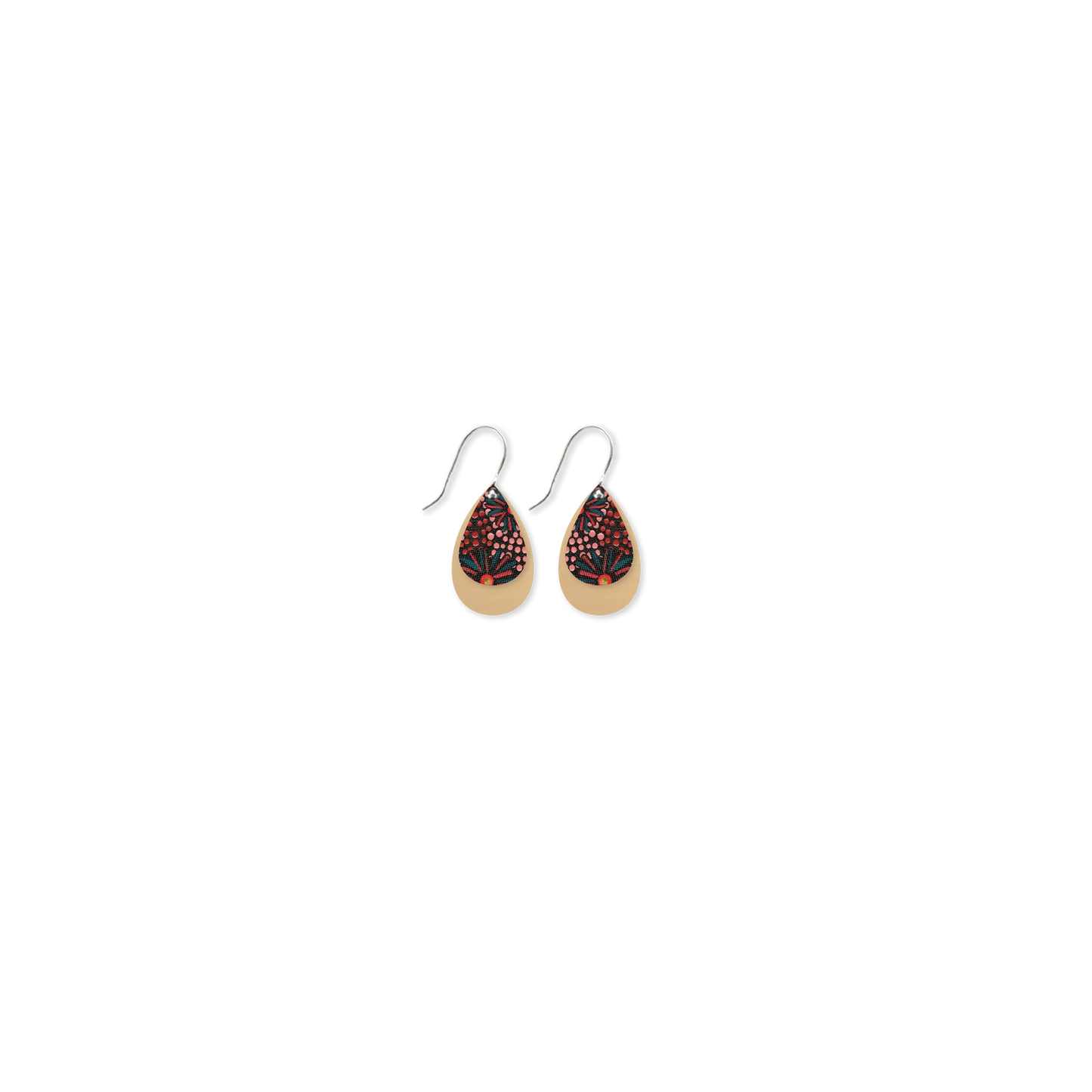 Jellurgal Generations Layered Double Tear Drop Earring