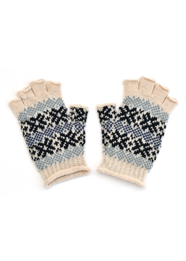 Heidi Fair Isle Glove Antique