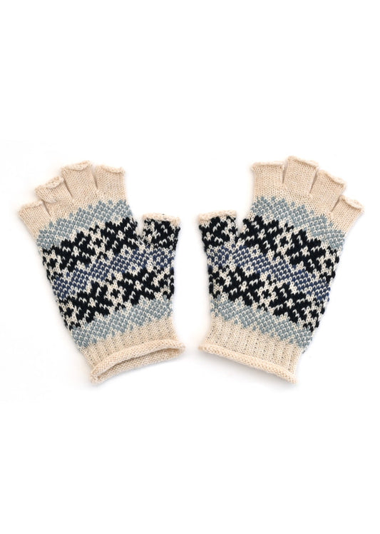 Heidi Fair Isle Glove Antique