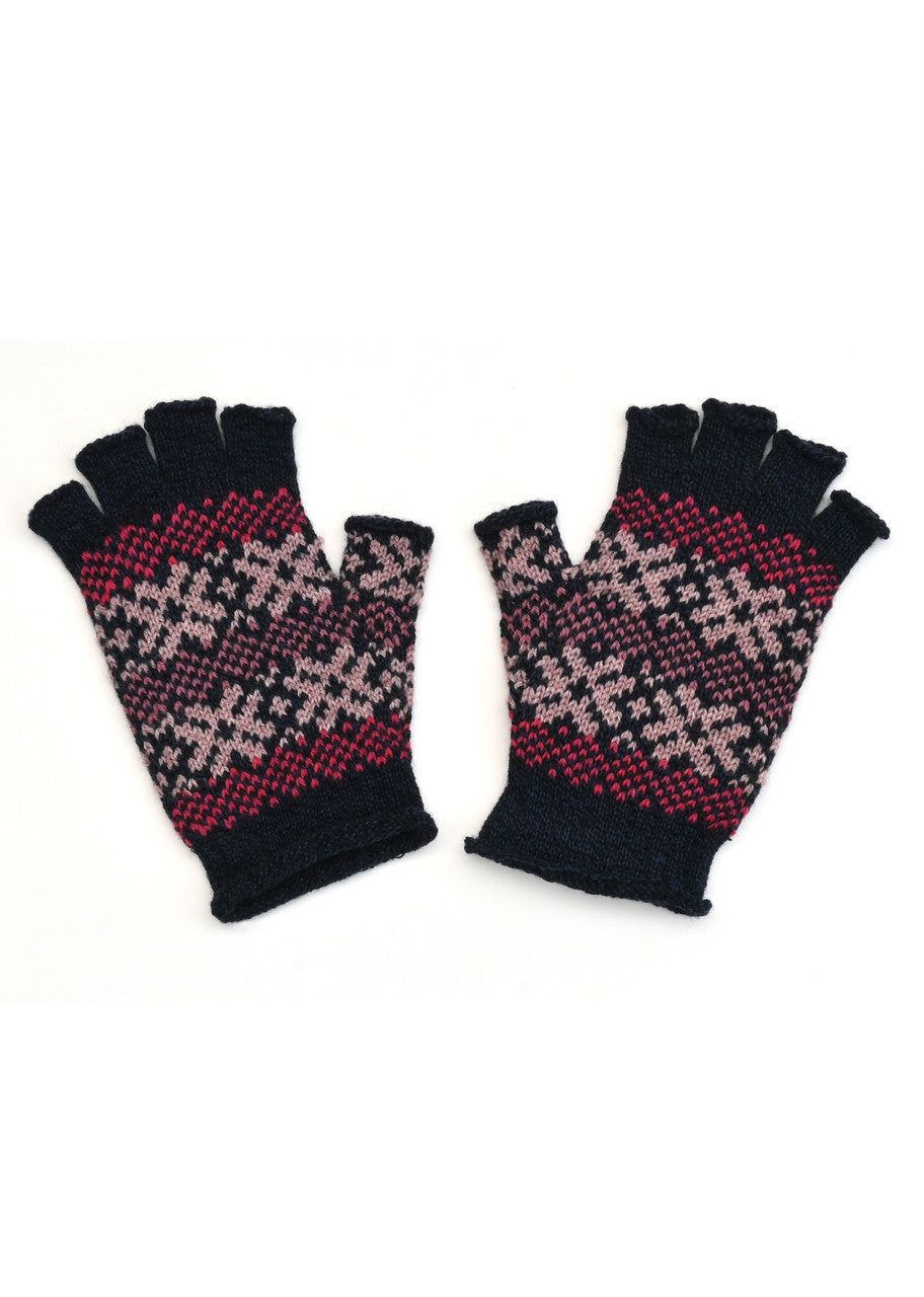 Heidi Fair Isle Glove Midnight
