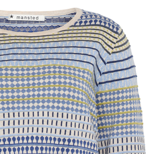 Hibiscus Knit 55 Sky