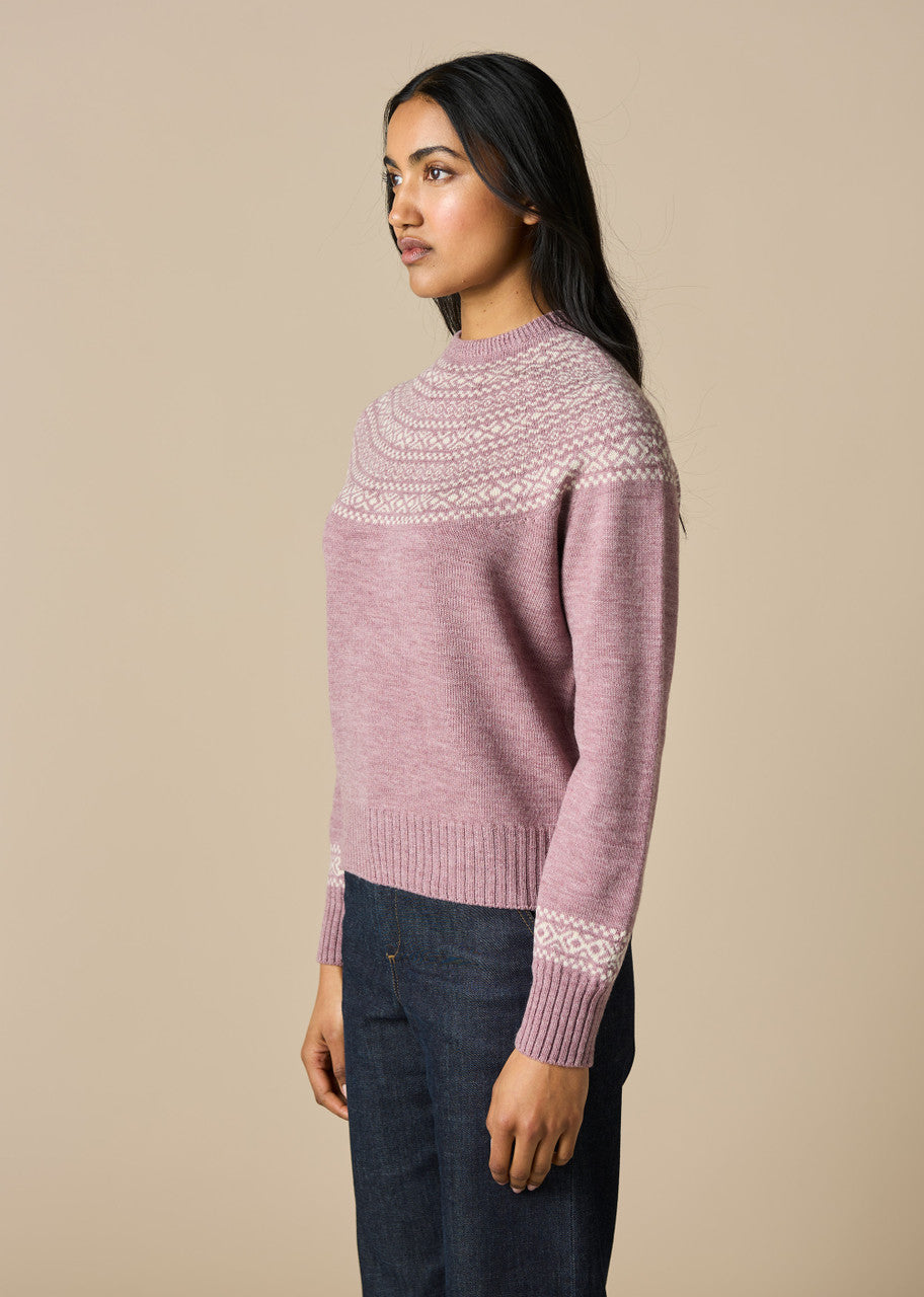 Ingrid Jumper Merino Wool Thistle