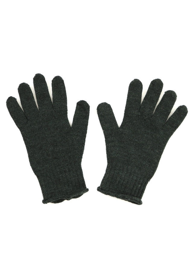 Jasmine Jersey Gloves in Merino Wool Seaweed