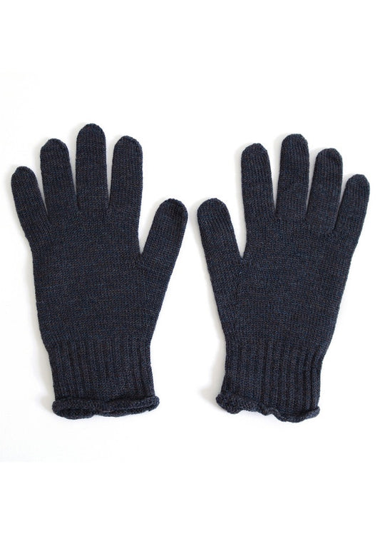 Jasmine Jersey Glove in Merino Wool Storm