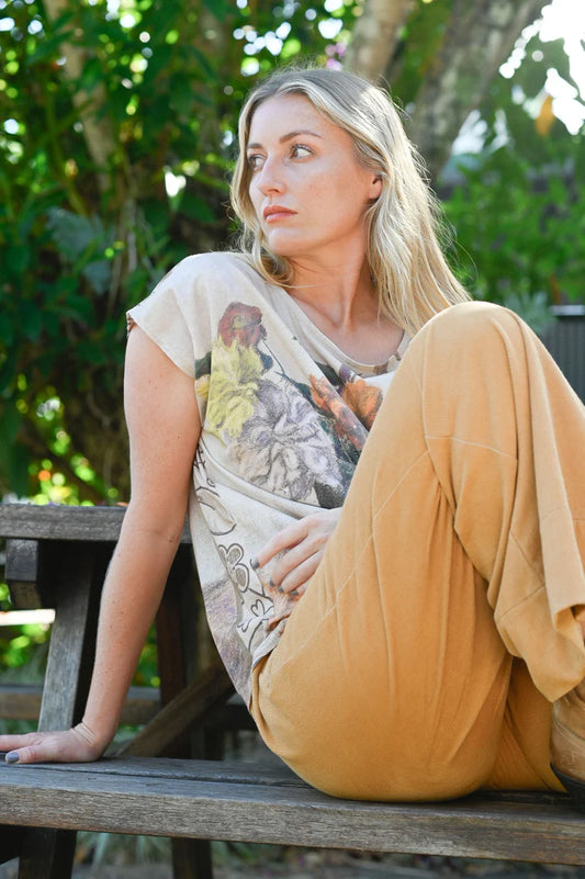 Ollie Cord Pant Mustard