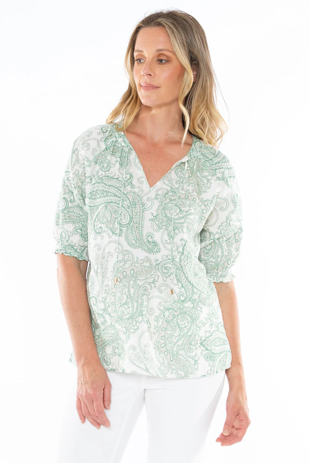Mystic Paisley Top Multi