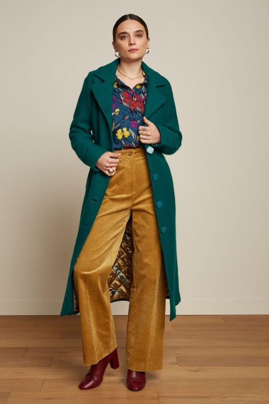 King Louie Marcie Pants Corduroy Mustard Gold