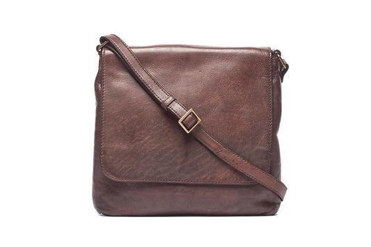 Rugged Hide Joyce Bag Brown