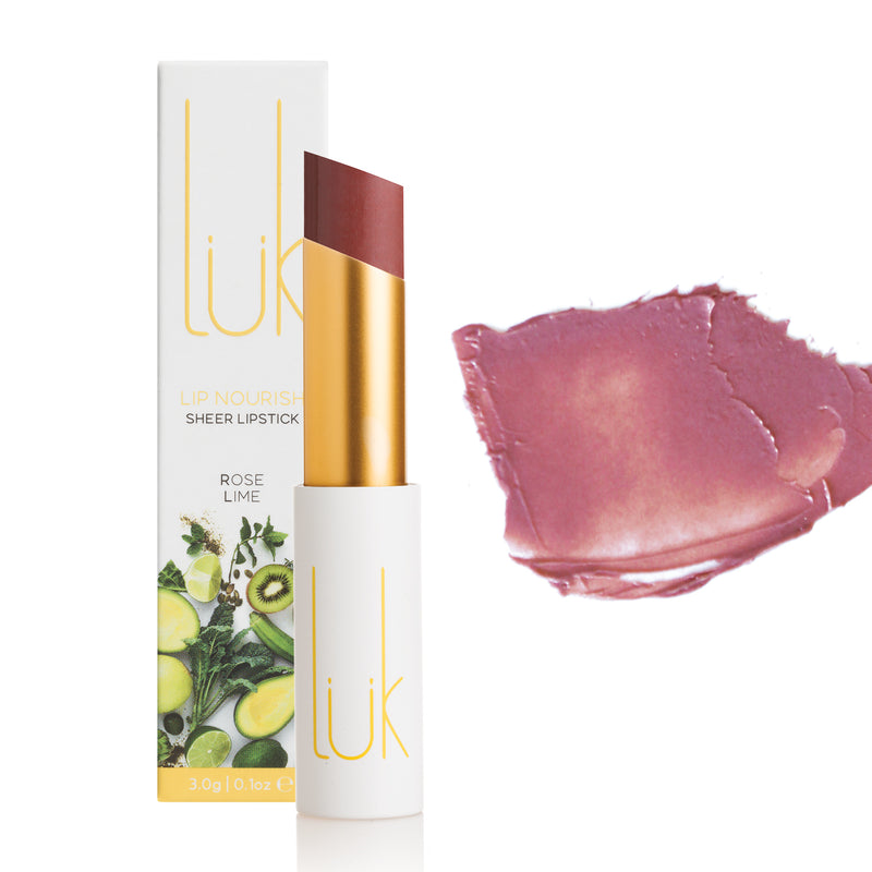 Luk Lip Nourish Natural Lipstick - Rose Lime