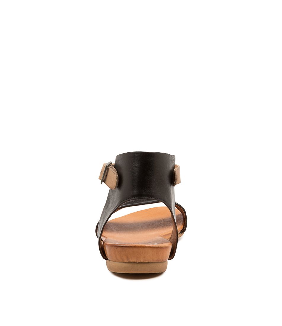 Eos Larni Sandal Black/Taupe