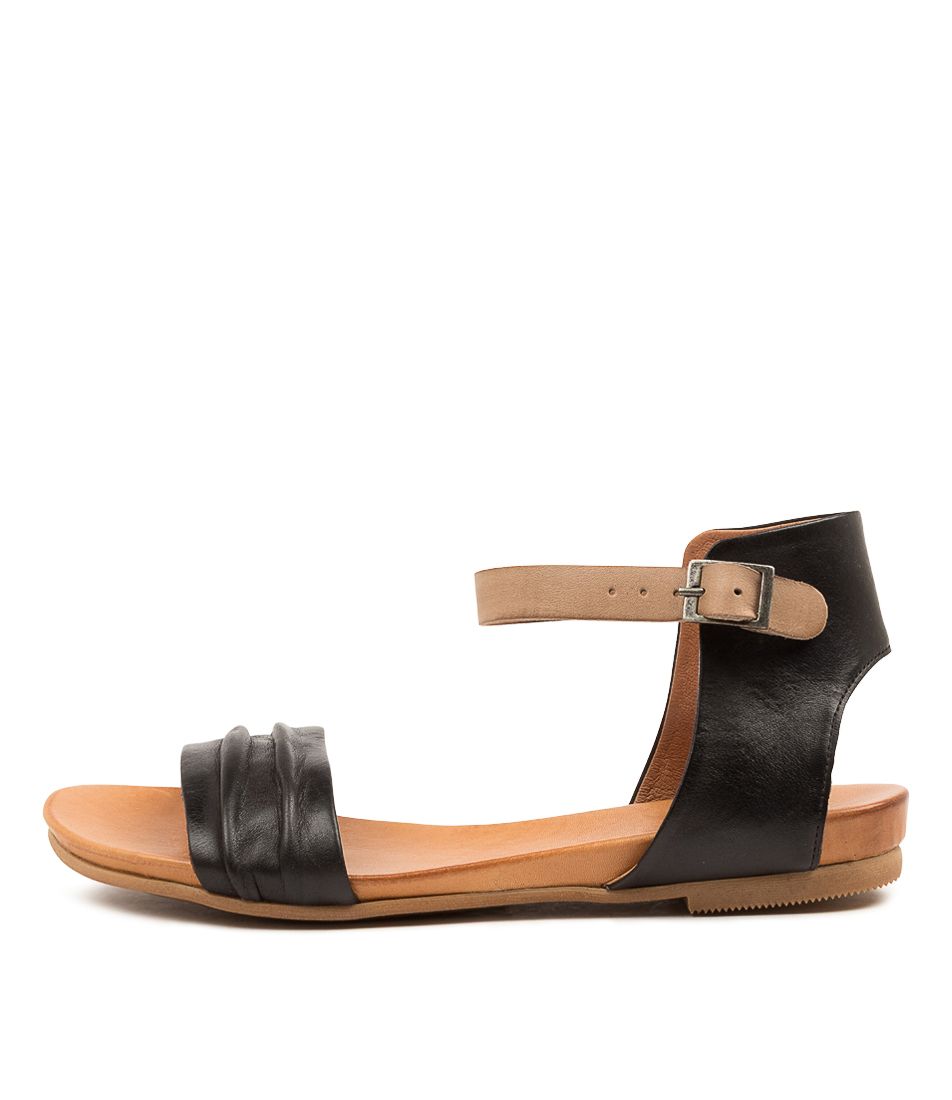 Eos Larni Sandal Black/Taupe