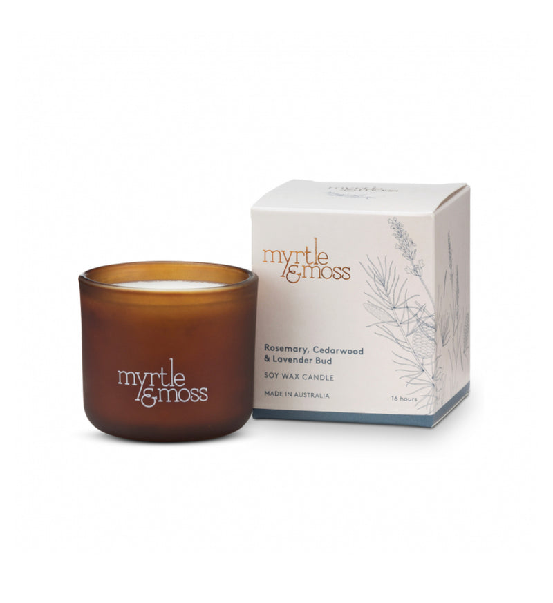Myrtle & Moss mini candle