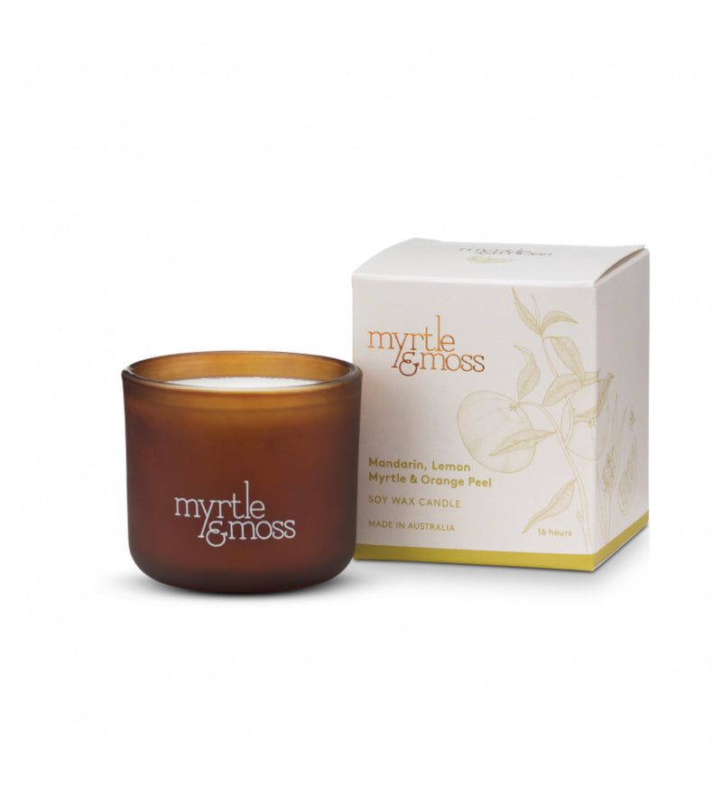 Myrtle & Moss mini candle