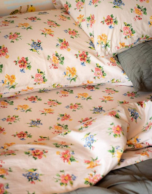 Lazybones Sheet Set in Meadow *organic cotton