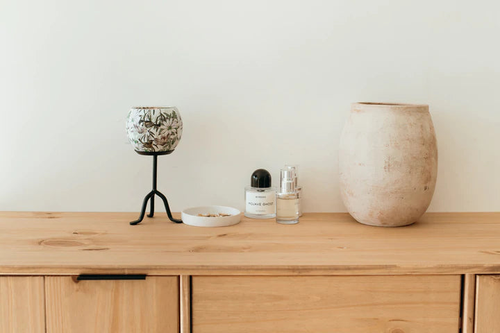 Flannel Flower Tealight Candle Holder