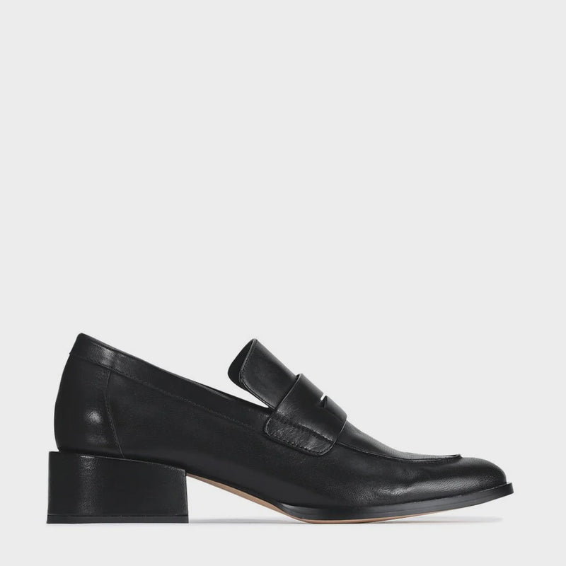 Eos Cass Loafers Black Leather