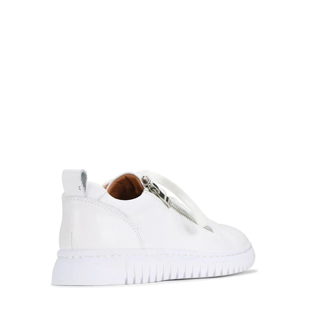 Eos Clarence Women's Sneaker in White Leather