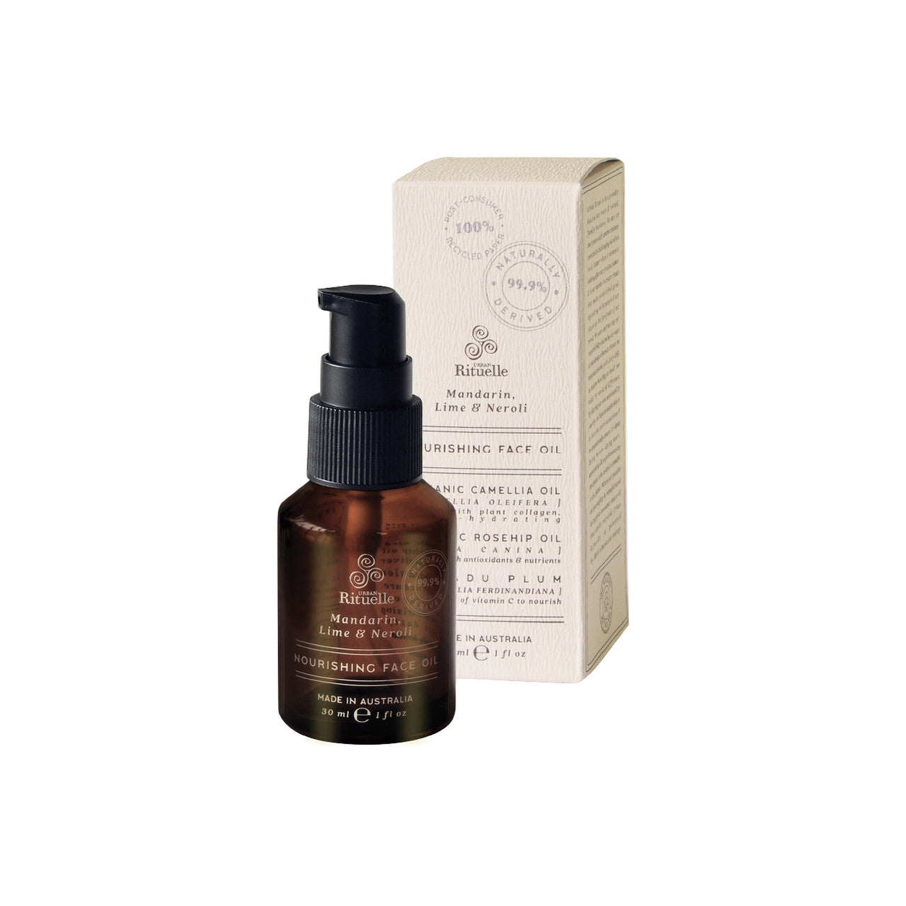 Urban Rituelle Natural Remedy Nourishing  Face Oil 30ml