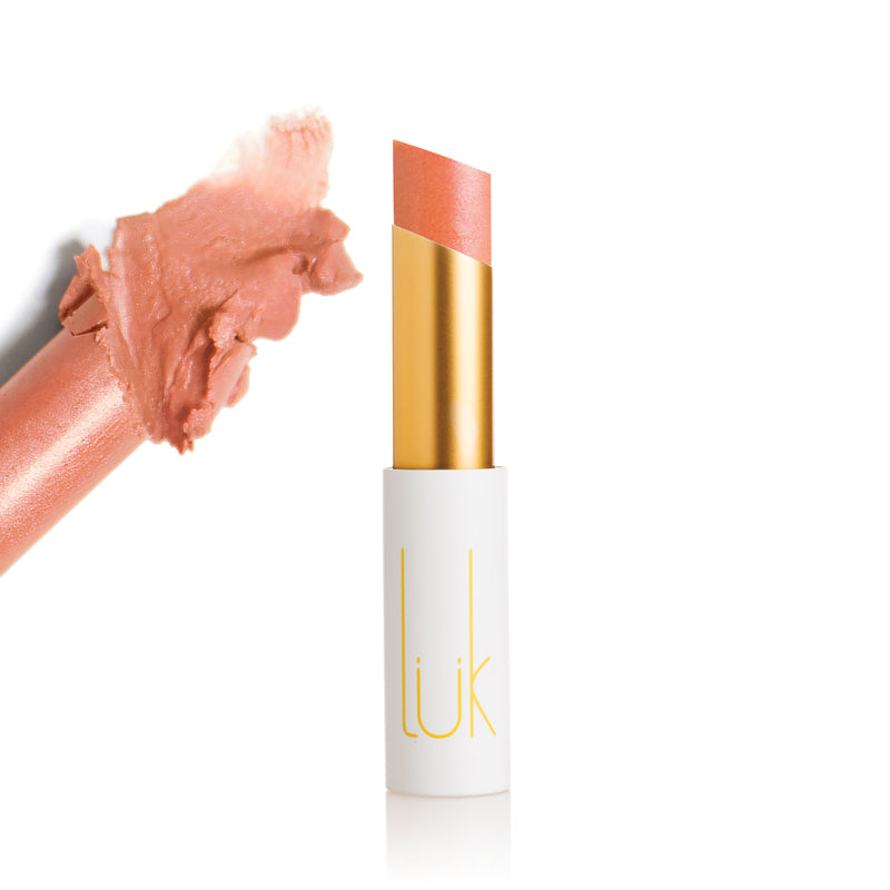  100% Natural, Toxin Free and Made from Food.  Creme-soft lustrous lipstick feeds and moisturises lips for a healthy natural look.  Sheer coverage in a pretty soft coral shade. ivyandgrace.com.au