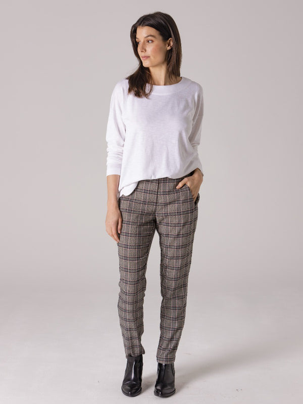 Yarra Trail Check Pant in Multi check